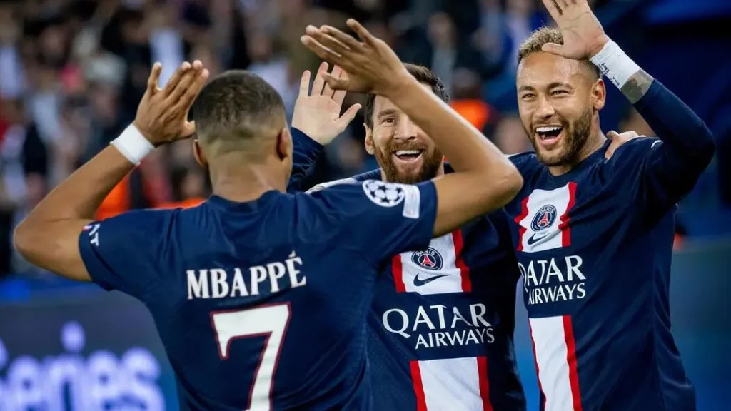 Messi, Neymar, dan Mbappe