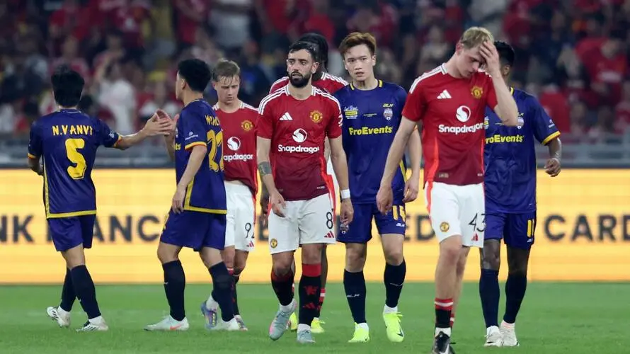 Krisis Performa Manchester United Berlanjut di Asia