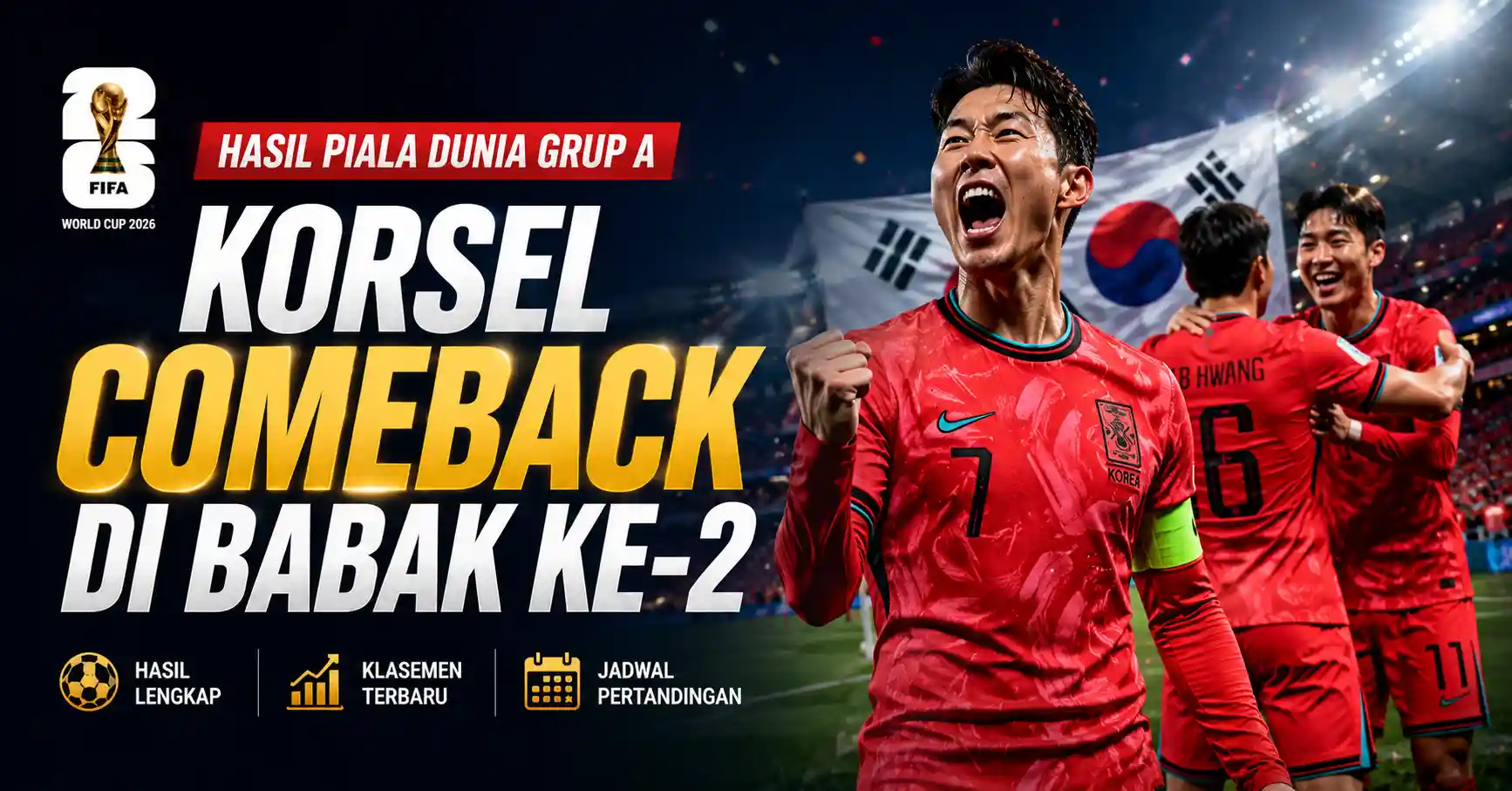 Hasil Piala Dunia Grup A