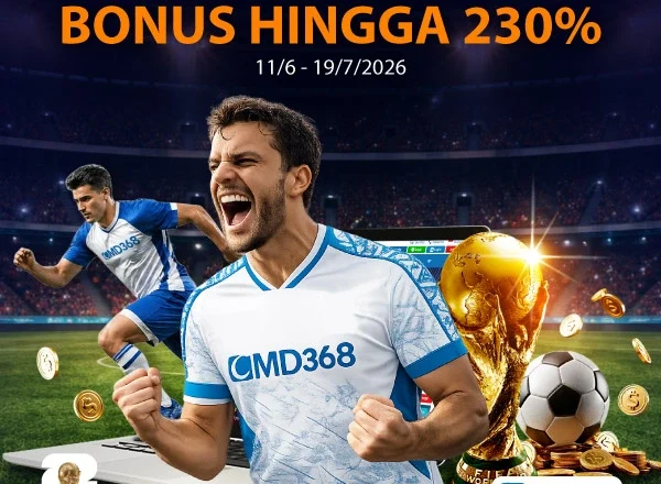 Promosi Piala Dunia 2026 CMD368 – Bonus hingga 230%